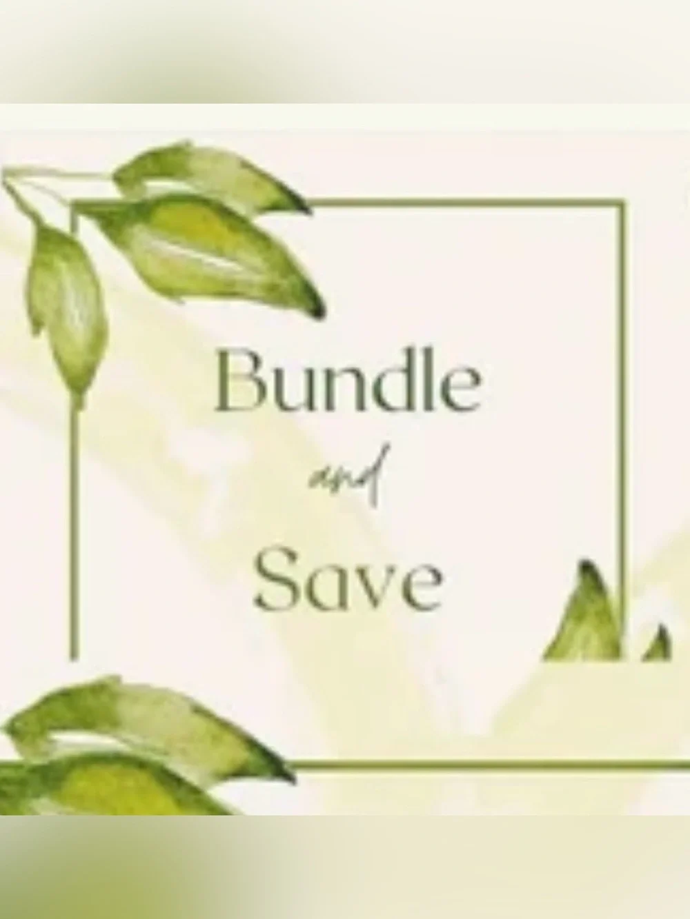 Bundle and Save Graphic Print in Green